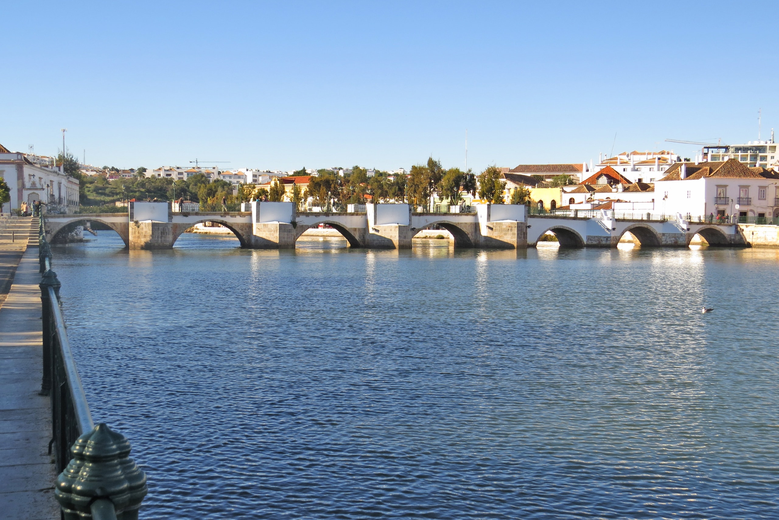  Roman bridge over the Gilão River